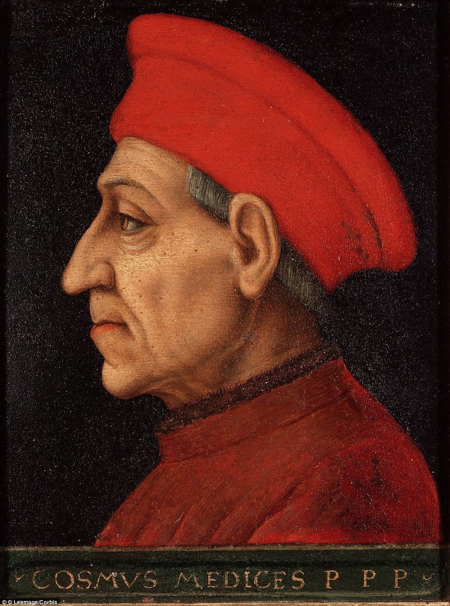 Portrait of Cosimo de' Medici by Bronzino